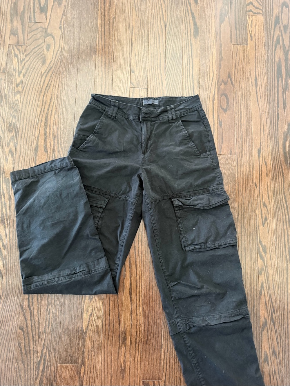 Garage Black Cargo Pants